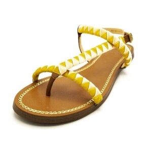 NEW!!! VINCE CAMUTO Raminta Women's Sandals Yellow US 6.5